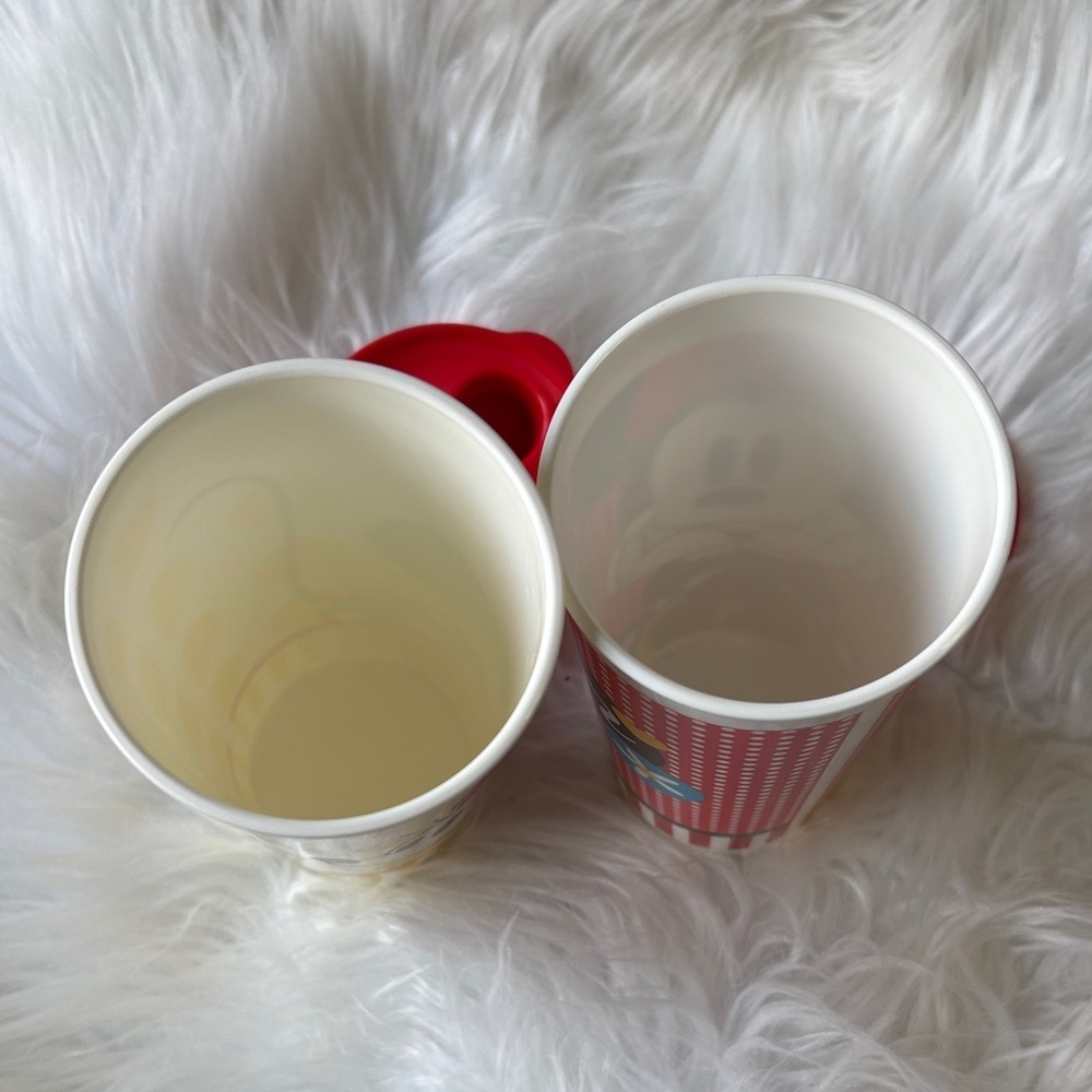 Vintage Tupperware Minnie Mouse Red and Yellow Tumblers - Picture 4 of 4